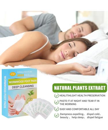 Shop Wormwood Foot Pads - Deep Cleansing & Rejuvenating Christmas Gifts | Natural Herbal Ingredients for Relaxation & Restful Sleep - 20 Pads Included - Buy Online on GoSupps.com
