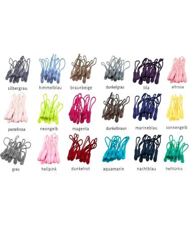 10 Zipper Loops Pullers - Black Zipper Extensions for Easy Use | Quality Zipper Accessories - Buy Online on GoSupps.com