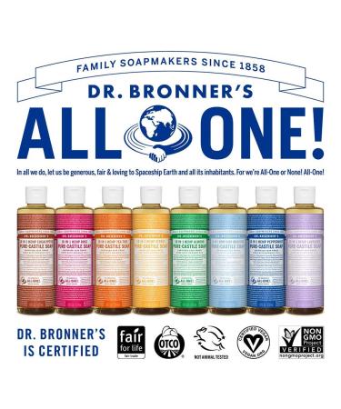 Dr. Bronner's  Baby Soap Liquid Castile  8 Fl Oz - Buy Online on GoSupps.com