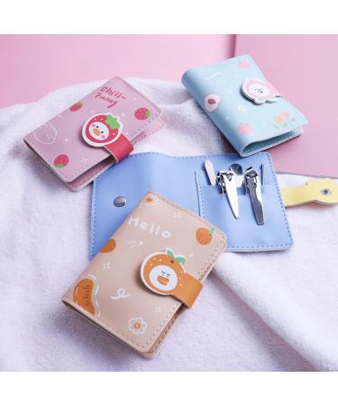 XiXiYang Nail Clippers Manicure Set 5 in 1 Stainless Steel Professional Pedicure Nail Kit Portable Nail Trimming Set Nail Cutter Thick Nails Portable - Convenient Nail Kit for Travel & Home Use(Pink) - Buy Online on GoSupps.com