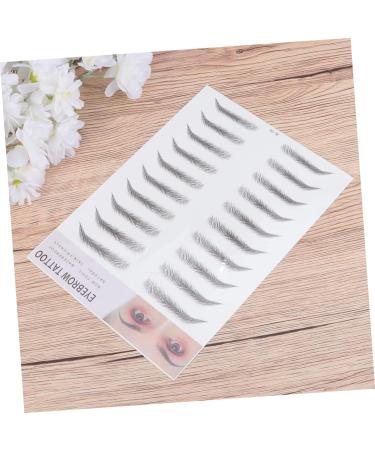 Didiseaon 2pcs 3d Eyebrow Stickers Suit Makeup Eyebrow -like Imitation Eyebrow Cosmetic Transfer Stickers 6d - Buy Online on GoSupps.com