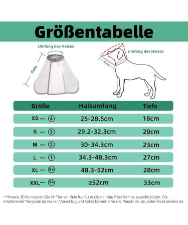 Buy Supet Rewkrause Protective Collar for Dogs & Cats - Leak Protection XS (25-28.5 cm) - White - Buy Online on GoSupps.com