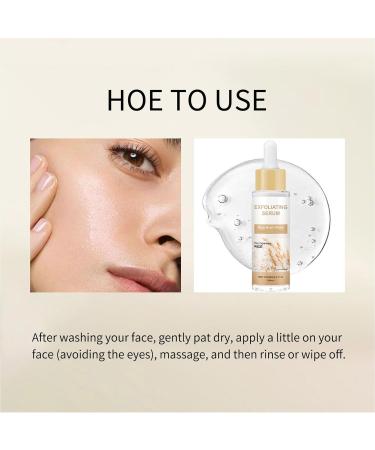 Black and White Rice Exfoliating Ampoule Duo - Glow Peeling Solution for Face and Body Gentle Glowing Skin Pore Minimizing & Deep Hydration All Skin Types (2pc 80ml) 2pc 2.7 Fl Oz (Pack of 1) - Buy Online on GoSupps.com