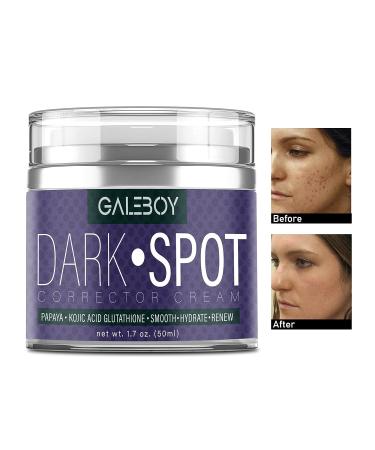 Glutathione Dark Spot Remover for Face & Body with Vit.E, Papaya, Kojic Acid - Fade Cream with Licorice Root & Arbutin - Buy Online on GoSupps.com