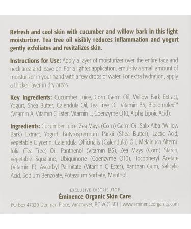 Eminence Clear Skin Probiotic Moisturizer 2 oz - Gentle Acne Treatment - Buy Online on GoSupps.com