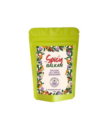Spicy Balkan Vegetable Seasoning Mix 100g - Zacin - No MSG GMO-Free All Natural Gourmet Soup Seasoning Mix