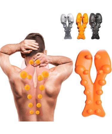 Awoyep Back Massager - Trapezius Massage Device for Neck & Shoulder Relaxation | Upper Back Alignment Cushion (Color A) - International Shipping Available - Buy Online on GoSupps.com