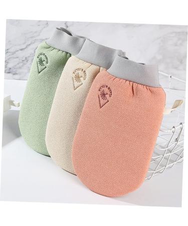 Kids Double Sided Bath Gloves - Body Exfoliating & Cleaning Mittens for Men | Healeved 2pcs - Buy Online on GoSupps.com