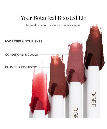 Ogee Tinted Sculpted Lip Oil Linnea Linnea - Shimmery Peach 1 Count (Pack of 1) - Buy Online on GoSupps.com