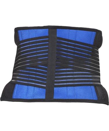 Buy S-6XL Back Bandage Waist Support Belt - Double Pull Lumbar Decompression for Men & Women - Stabilize Lumbar Vertebrae | Small Blue - International Shipping Available - Buy Online on GoSupps.com