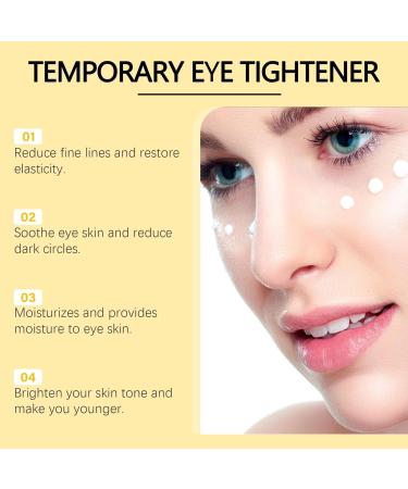 Instant Anti Dark Circles and Wrinkles Cream Instant Firming Eye Cream Temporary Instant Eye Tightener Eye Cream Anti Aging Eye Bag Temporary Tightener Moisturize Reduce Bags Under Eyes (3) - Buy Online on GoSupps.com