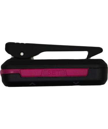 Gymboss Minimax Interval Timer & Stopwatch - Black-Pink | Perfect for Workouts International Shipping Available - Buy Online on GoSupps.com