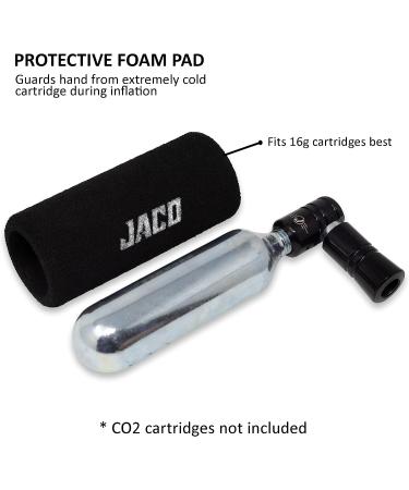 JACO Lightning CO2 Inflator for Bike Tires | Presta + Schrader-Compatible - Buy Online on GoSupps.com