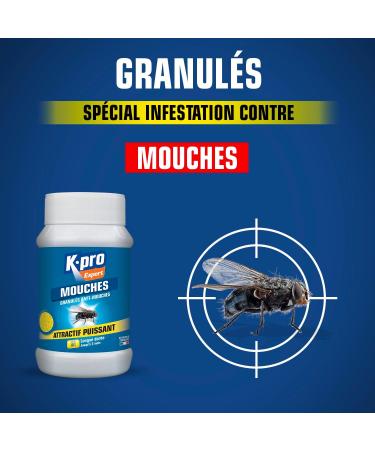 KAPO Fly Repellent Granules - 300 g - Ideal for Fly Elimination - Odorless - Powerful Attractant - No Fumes - Long Lasting P - Buy Online on GoSupps.com