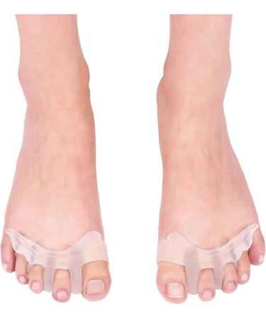 Curved Gel Toe Separators | Easy-to-Use Toe Spacers for Hallux Valgus & Claw Toes - Buy Online on GoSupps.com