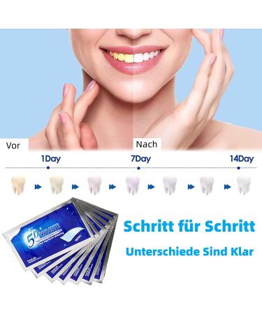 Whitening Strips - Natural Teeth Whitening Strips for Quick Effective Bleaching & Stain Removal - Buy Online on GoSupps.com