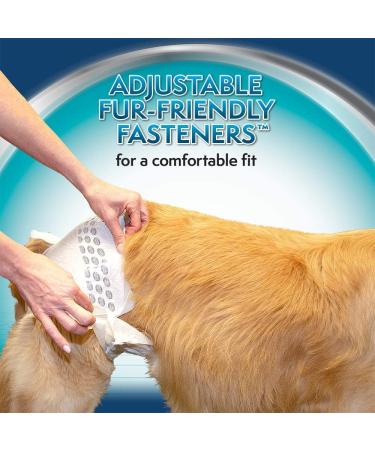 Simple Solution Dog Diapers L - Ultra Absorbent & Leak Proof | International Shipping Available - Buy Online on GoSupps.com