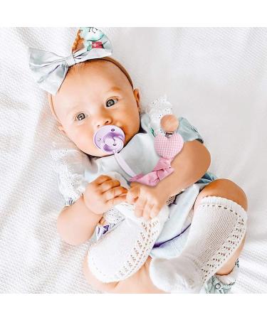 Paperkiddo 3pcs Pacifier Chain & Band Set for Boys & Girls - Soft Baumwoll-Musselin with Nickel-Free Clips - 22cm Triangle Bib Sucker - Buy Online on GoSupps.com