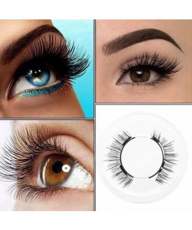 Magnetic Lashes Magnetic Lashes Kit Reusable Double Magnetic Lashes without Eyeliner Magnetic Lashes with Natural Look Eyelash Strips with Waterproof Magnets Easy To Wear(Natural) 4 - Buy Online on GoSupps.com