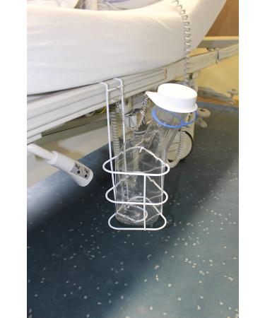 Medi-Inn Urinal Bottle for Men 1000ml - Clear with Bed Holder | Ideal for Home & Travel - Buy Online Internationally - Buy Online on GoSupps.com