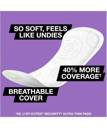 U By Kotex Lightdays Coverage Liners 320 Liners - Buy Online on GoSupps.com