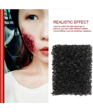 Halloween Makeup Sponge Black Christmas Sponge Blood Scar Wound Cosplay Sponge Modelling Art for Halloween Party (Thick Hole) 1 unit (Confezione da 1) - Buy Online on GoSupps.com