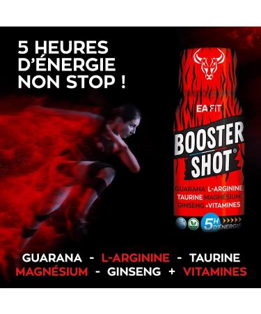 Eafit Booster Shot 20x60ml Energy shooters 80 mg caffeine per shot Mango - Buy Online on GoSupps.com