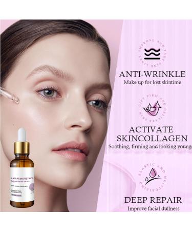 Retinol Serum for Face - Face Serum for Women - Anti-Aging & Anti-Wrinkle Serum - Hydrating Serum for Face - Serums Skincare - Moisturizing& Brightening - Buy Online on GoSupps.com