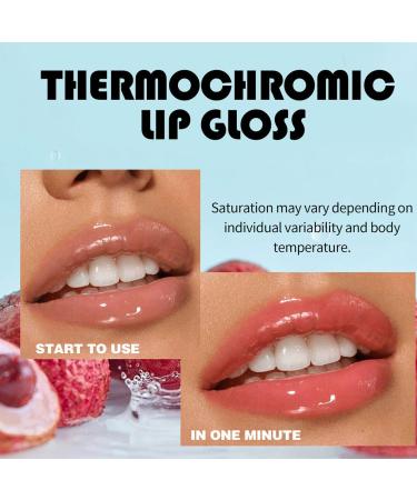 Pakivs 3 Colors Plumping Lip Oil Tinted Fruit Flavor Moisturizing Lip Oil Long Lasting Nourishing Lip Gloss Moisturizing Lip Gloss Lipstick for Women - Buy Online on GoSupps.com