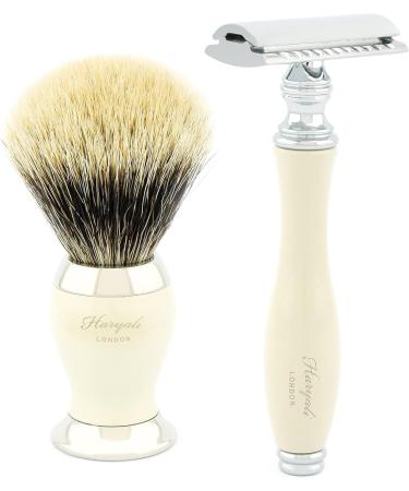 Classic Men s Shaving Set | Double-Cut Razor & Brush | Stainless Steel Stand & Soap | Premium Wet Shaving in the Harz Mountains - Buy Online on GoSupps.com