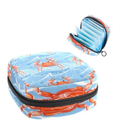 MUOOUM menstrual pad bag zipper women's binding bag tampons collecting bags for women and girls (cosmic galaxy bright stars) color 10 4.7x6.6x6.6 in/12x17x17 cm