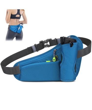 Belt bag fell -out pocket with bottle holder belt pocket waterproof women and men running Belt Bag sports hip pocket for running cycling camping climbing hiking jogging dog training - Buy Online on GoSupps.com