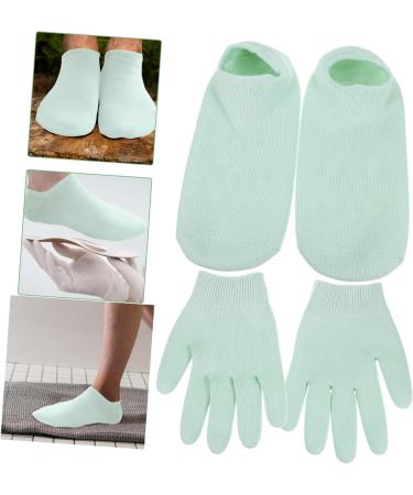  POPETPOP POPETPOP Moisturizing Socks for Women and Men Pack of 4 Gel Socks for Dry Hands and Feet Random Color - Buy Online on GoSupps.com