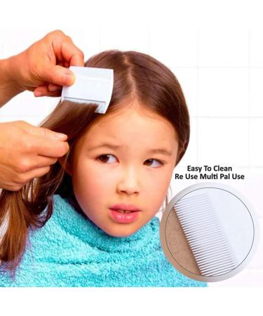 Flea Comb for Cats & Dogs | Double-Sided Nit & Lice Removal Comb | Long-Lasting Plastic Grooming Tool - Buy Online on GoSupps.com