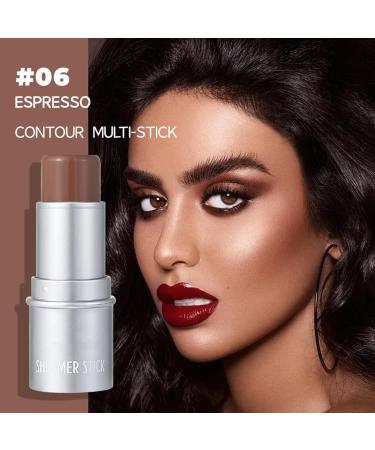 3Pcs Highlighting and Finishing Stick Set Includes blush contour and highlighter stick for a Flawless & Natural Glow For Nose Cheeks and Chin - Long-Lasting Easy Application (Set B 23G/Pc) Set B 7.67 g (Pack of 3) - Buy Online on GoSupps.com