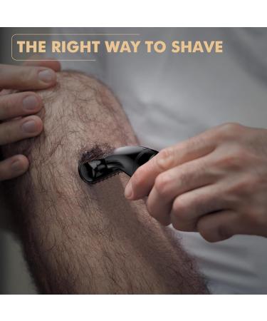 Intimate Razor for Men | Kibiy IPX7 Waterproof Body Hair Trimmer with Hypoallergenic Shear Film & Type C Charging - Professional Full Body Care - Buy Online on GoSupps.com