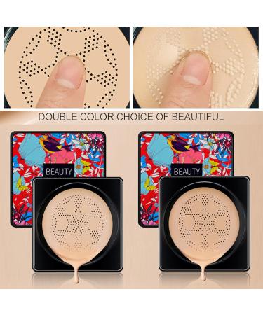 Mushroom Head Air Cushion CC Cream - Moisturizing Foundation & Concealer (Light White 20g) - Buy Online Internationally - Buy Online on GoSupps.com