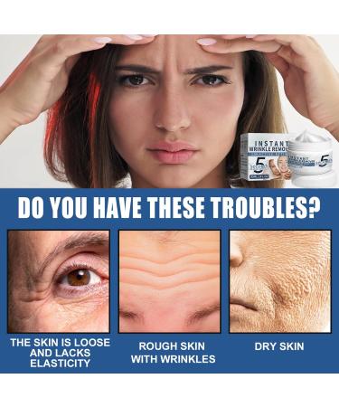  GNAUMORE Anti-Wrinkle Face Cream 5 Second Wrinkle Elimination Instant Retinol Anti-Wrinkle Cream Anti-Wrinkle Face Moisturizer Anti-Dark Spot Face Cream Effective Whitening Moisturizer - Buy Online on GoSupps.com