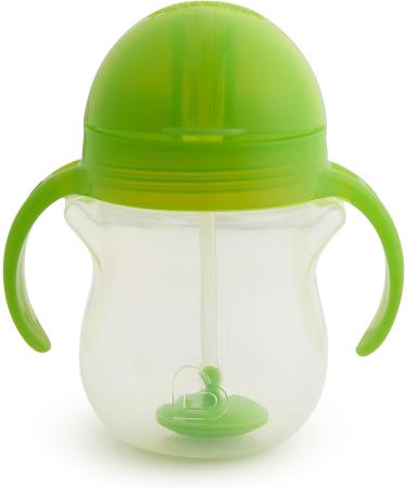Munchkin Click Lock 7 oz Weighted Flexi-Straw Cup 2 Pack Green - 2 Count - Buy Online on GoSupps.com