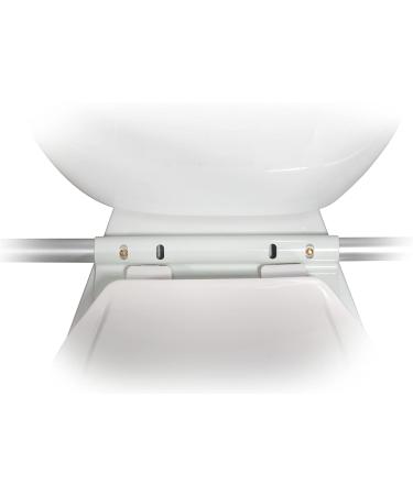 Drive Medical RTL12000 White Bathroom Grab Bar for Toilets - Secure Support & Safety - Buy Online on GoSupps.com