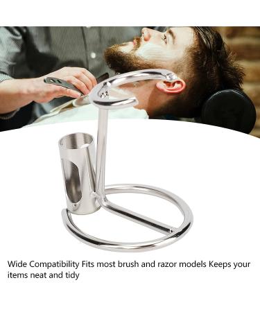 Men's Shaving Brush Stand with Bowl Set | Rust-Proof Alloy Holder for Stable and Organized Shaving Accessory Storage - Buy Online on GoSupps.com