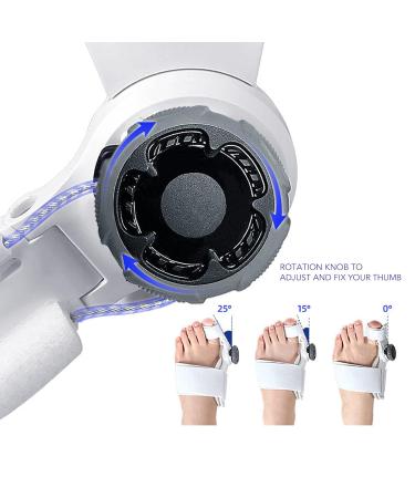 Adjustable Thumb Valgus Corrector | Silicone Toe Straightener for Overlapping Thumb | Black Buckle Design - Buy Online on GoSupps.com