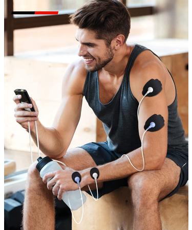 AVCOO Dual Channel TENS Unit Muscle Stimulator | 20 Modes Pain Relief | 12 Electrode Pads | Rechargeable Pulse Massager with Dust-Proof Bag - Buy Online on GoSupps.com