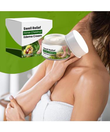 Leg Cream - 30g Fast Absorbing Swelling Balm - Body Moisturizer - For Massage and Relaxation of Shoulders Elbows Legs Ankles and Feet - Buy Online on GoSupps.com