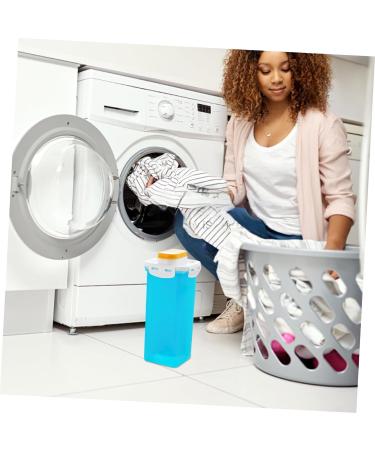 OUNONA 2pcs Laundry Detergent Storage Box Lotion Washing Powder Bucket Refillable Laundry Detergent Bucket Laundry Detergent Empty Bottles Sub Bottle Pp Filling Storage Tank - Buy Online on GoSupps.com