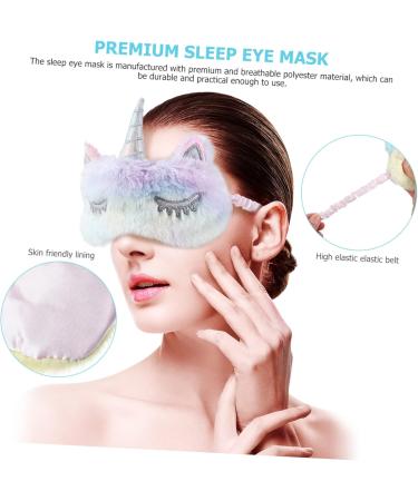 FOMIYES 12 Pcs Unicorn Blindfold Eye Masks for Kids - Soft & Wear-Resistant Sleeping Eye Shades | Cartoon Polyester Sleep Eye Patches - Buy Online on GoSupps.com