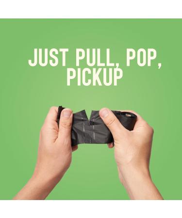 Tuff Pets Compostable Dog Poop Bags on Rolls | 50% Thicker Plant-Based Biodegradable Dog Poo Bags with Tie Handles | Certified Home Compostable | 12 Rolls - Buy Online on GoSupps.com