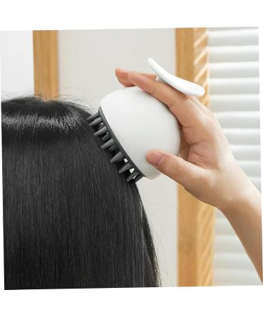 Frcolor 10 StK Shampoo Massage Brush - Professional Silicone Scalp Massager for Daily Head Care - Buy Online on GoSupps.com