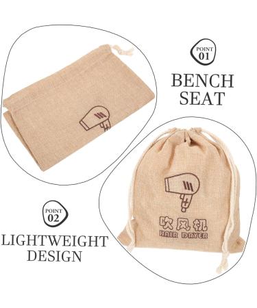 BELLIFFY 2pcs Hair Dryer Carrying Bags Hair Dryer Pouch Suitcase Organizer Drawstring Storage Bag Cloth - Buy Online on GoSupps.com