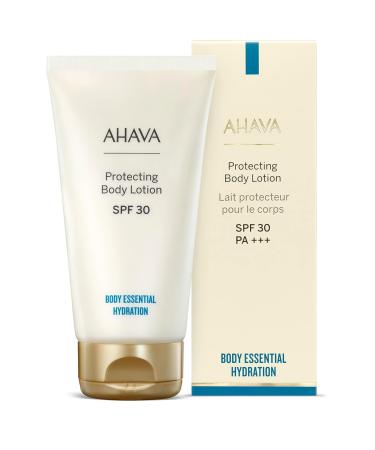 Ahava Protecting Body Lotion SPF 30 | Dead Sea Minerals | Moisturizing & Anti-Aging | Sun Protection Cream 150ml - Buy Online on GoSupps.com